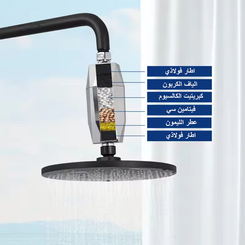 فلتر الدش المعالج